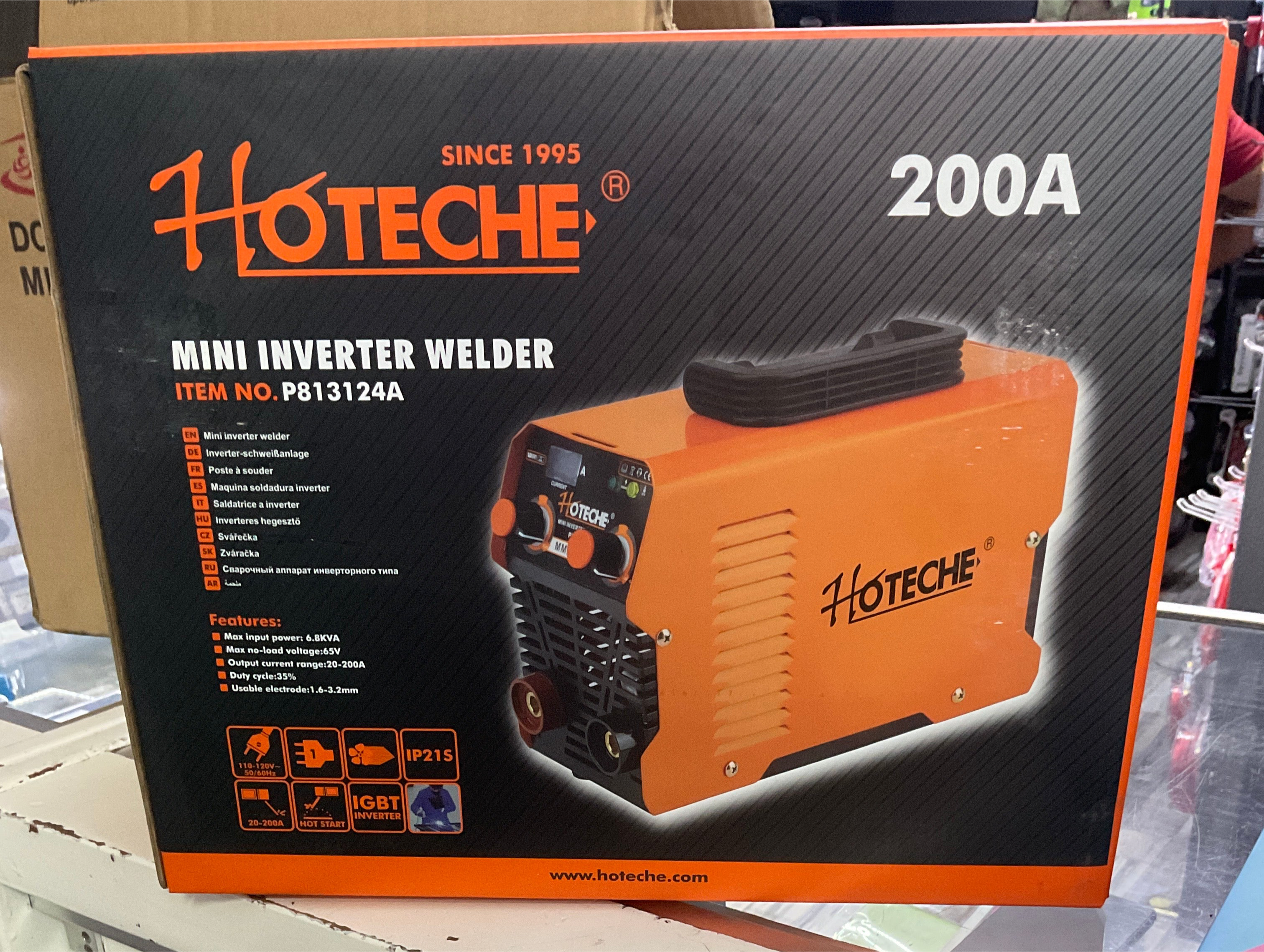 Maquina Soldar Inverter Hoteche