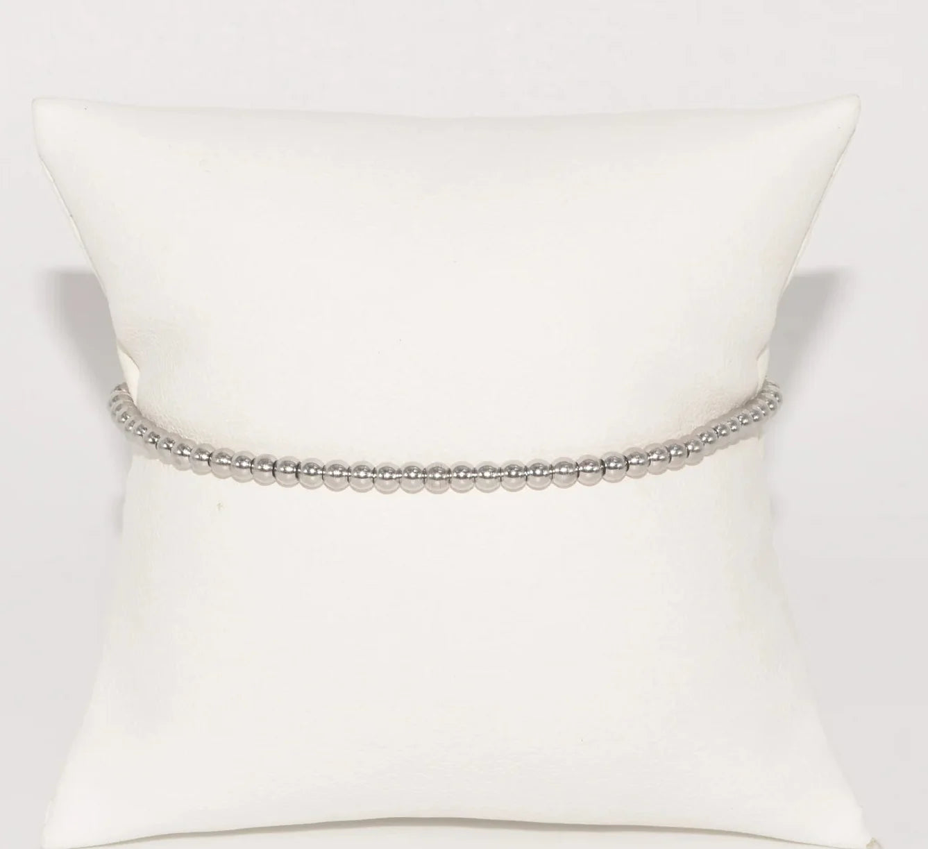 Pulsera S/Steel elastica bolitas