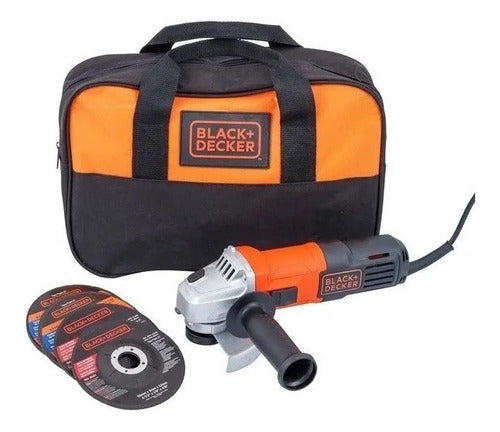 Esmeroladora (grinder) angular 650W Black Decker G650k5