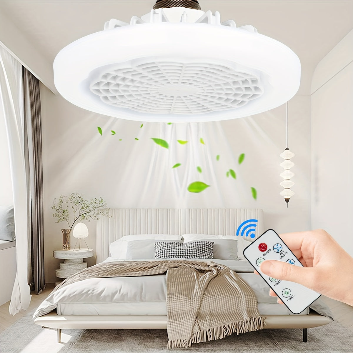 Abanico de roseta led