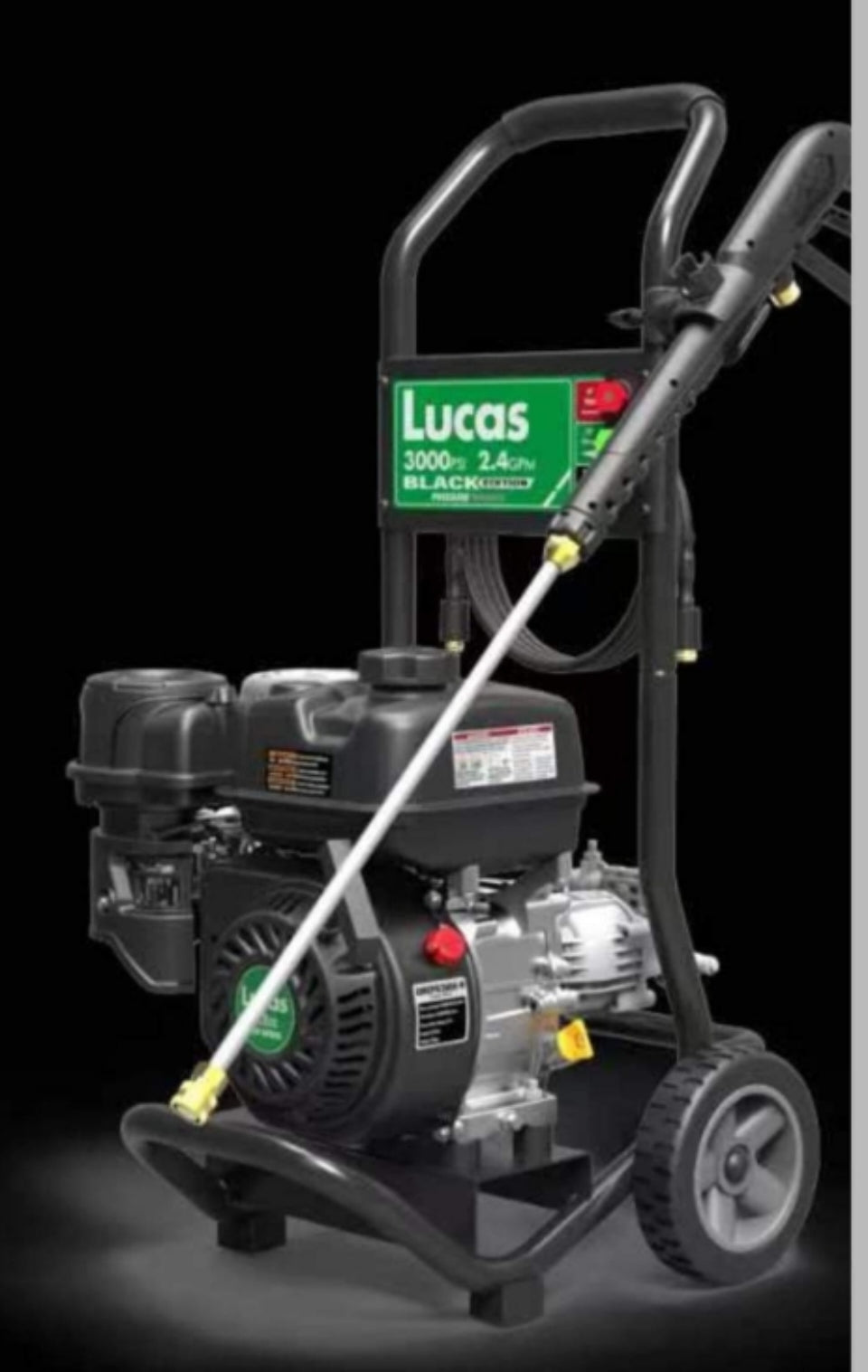 Máquina de presión Lucas 3000psi Black edition