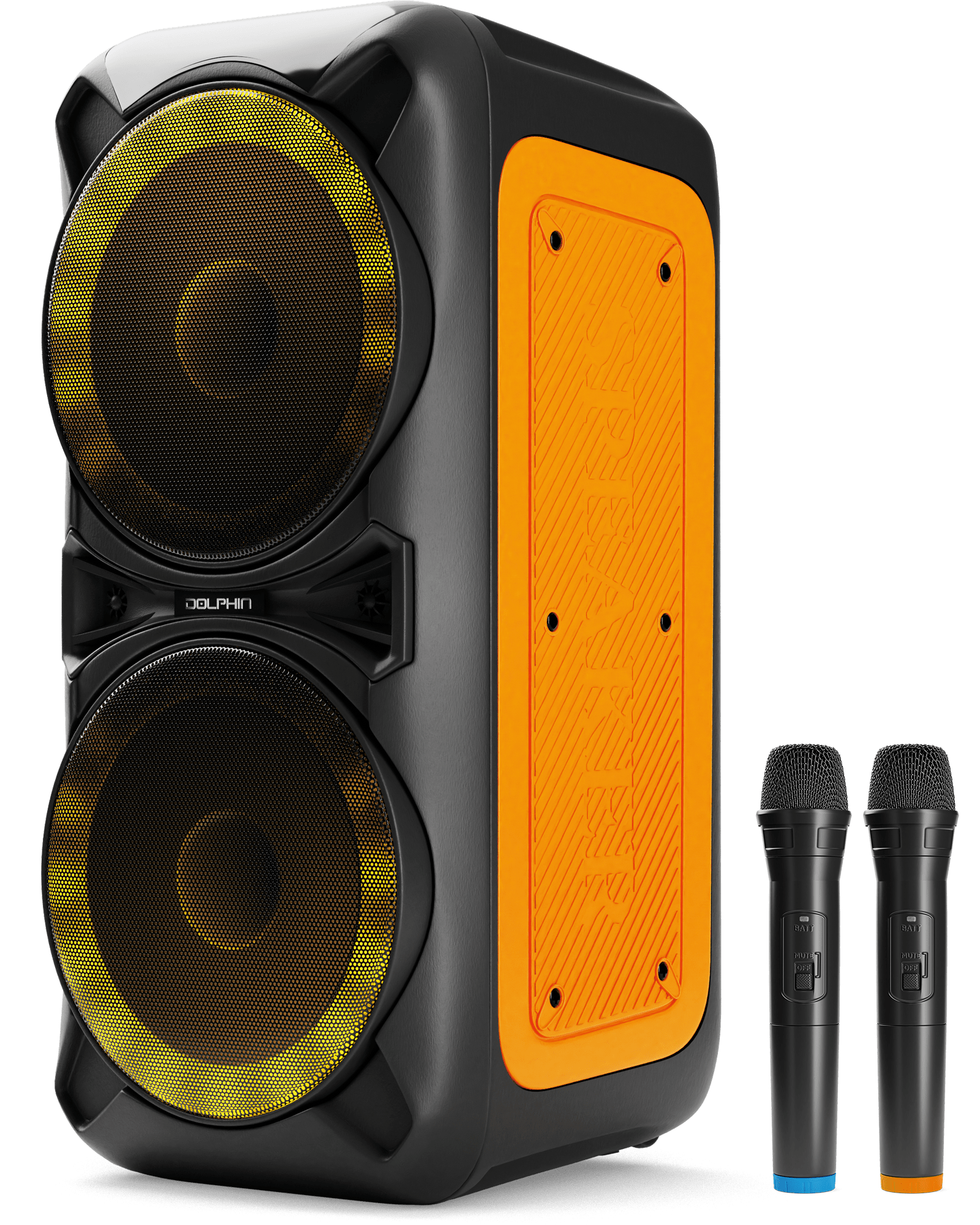 Bocina Dolphin  Karaoke Speaker 3000W  kp-240 Dual 10