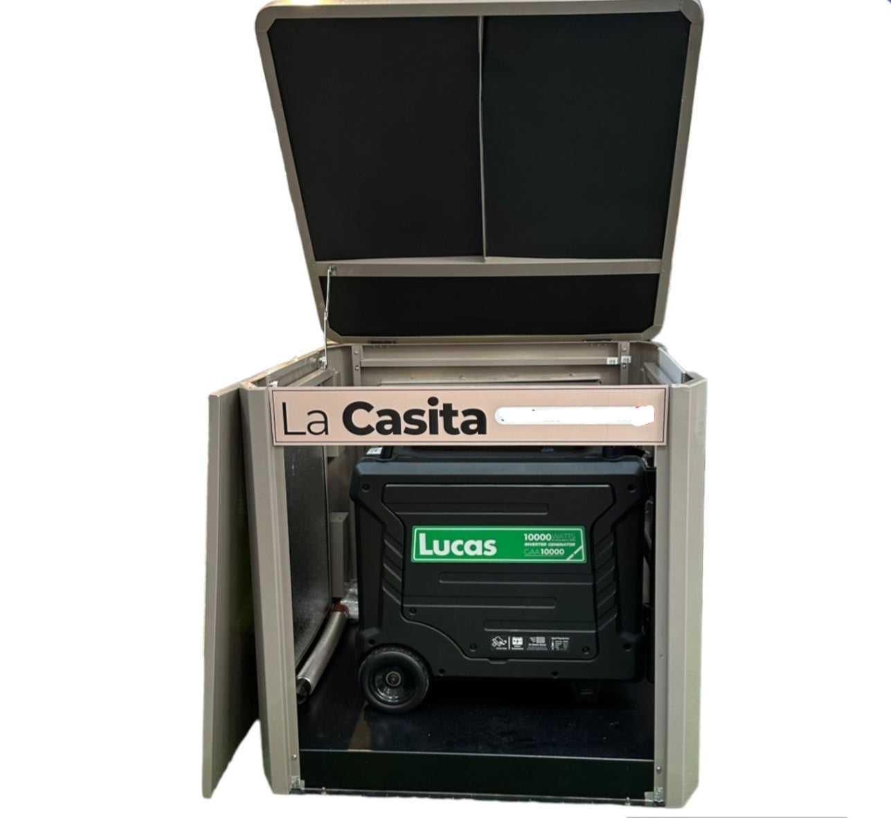Casita para generadores en aluminio