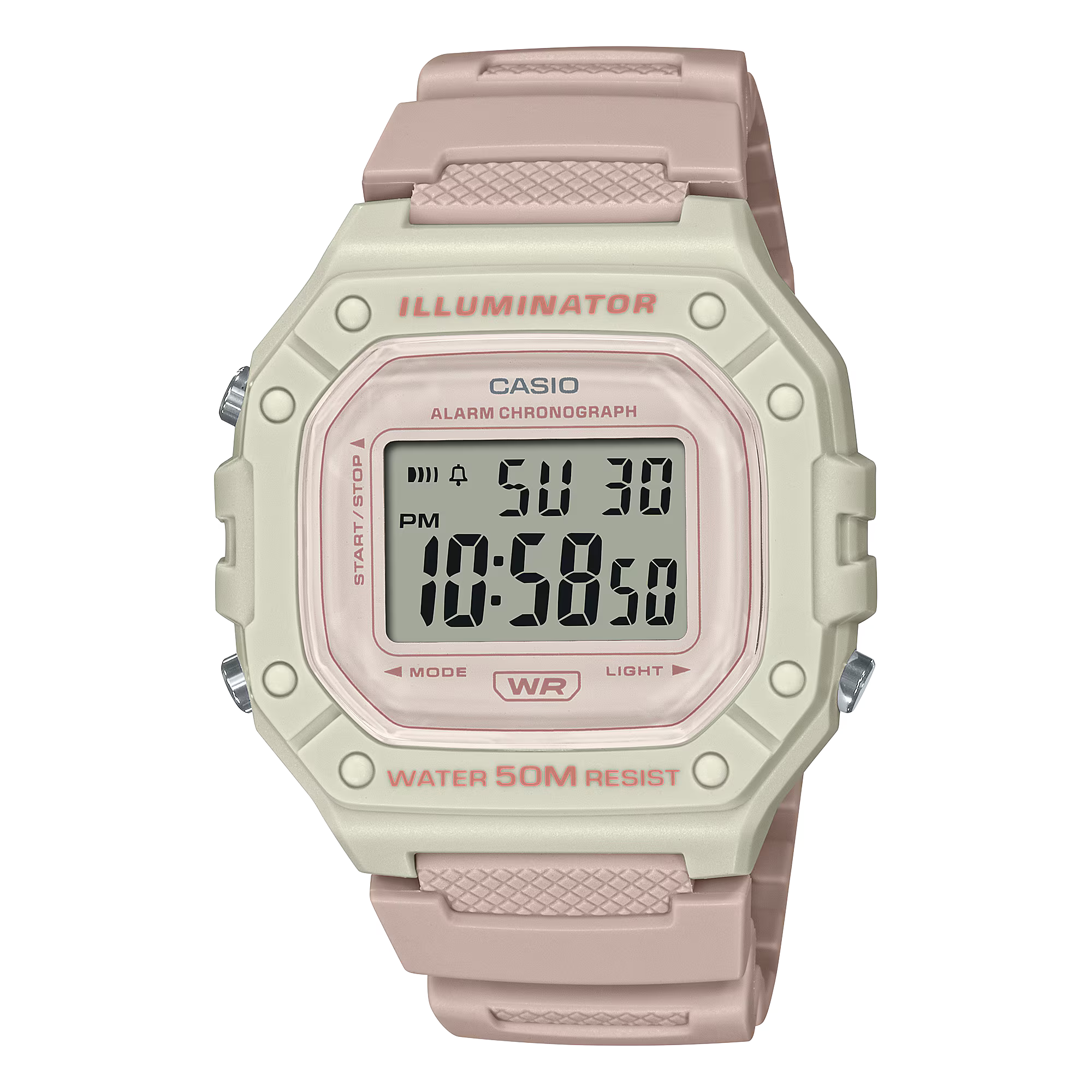 DIGITAL CASIO MUJER W218HC-4A2V