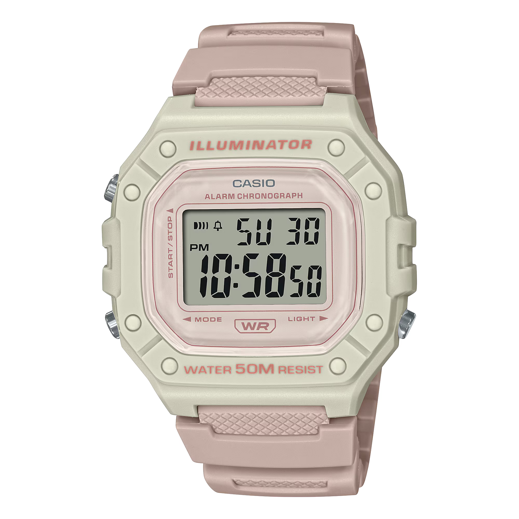 DIGITAL CASIO MUJER W218HC-4A2V