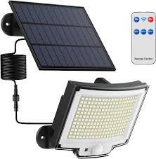 foco solar pequeno con placa externa TBD-06