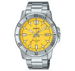 RELOJ CASIO ESFERA AMARILLA MDV106B1A2VCF