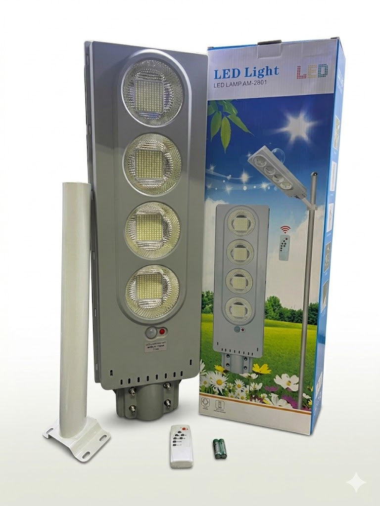 Foco Solar Poste 400W AM-2801