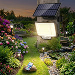 Foco Solar Exterior con control remoto X9583-1