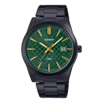 RELOJ CASIO CON ESFERA VERDE Y LOS NUMEROS DORADOS