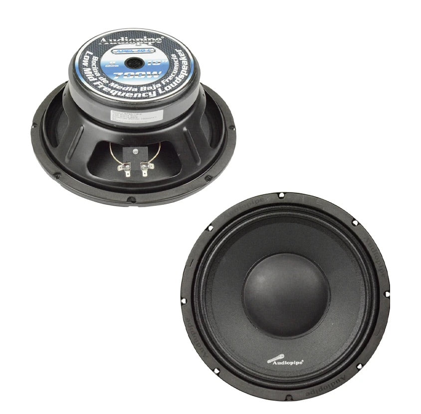 Bocina Audiopipe 10” 700W  APSL-10-D