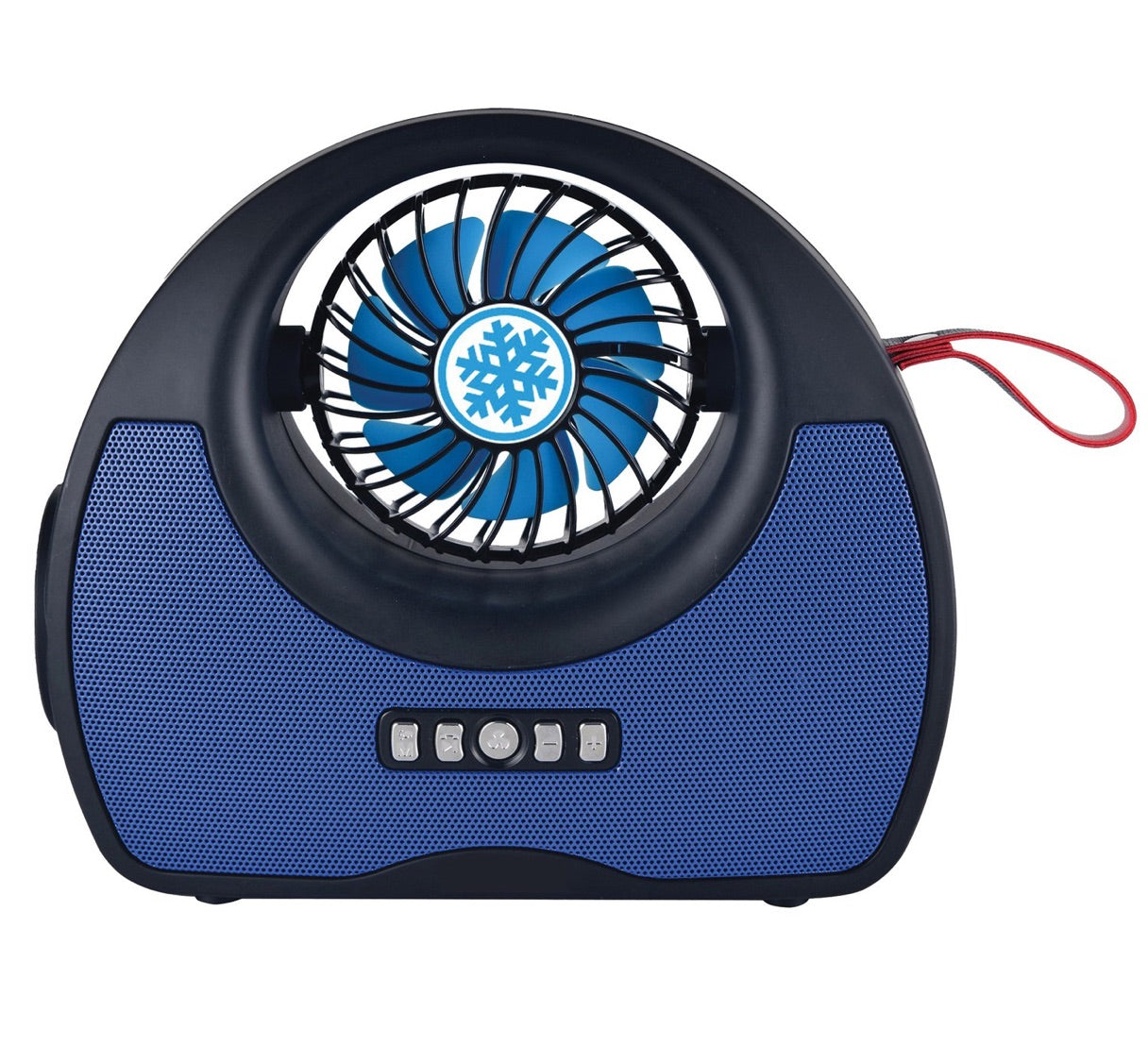 Radio, abanico, linterna y bocina Solar QFX R-40