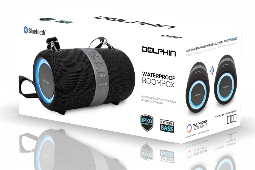 Bocina Dolphin Waterproof Lx-60