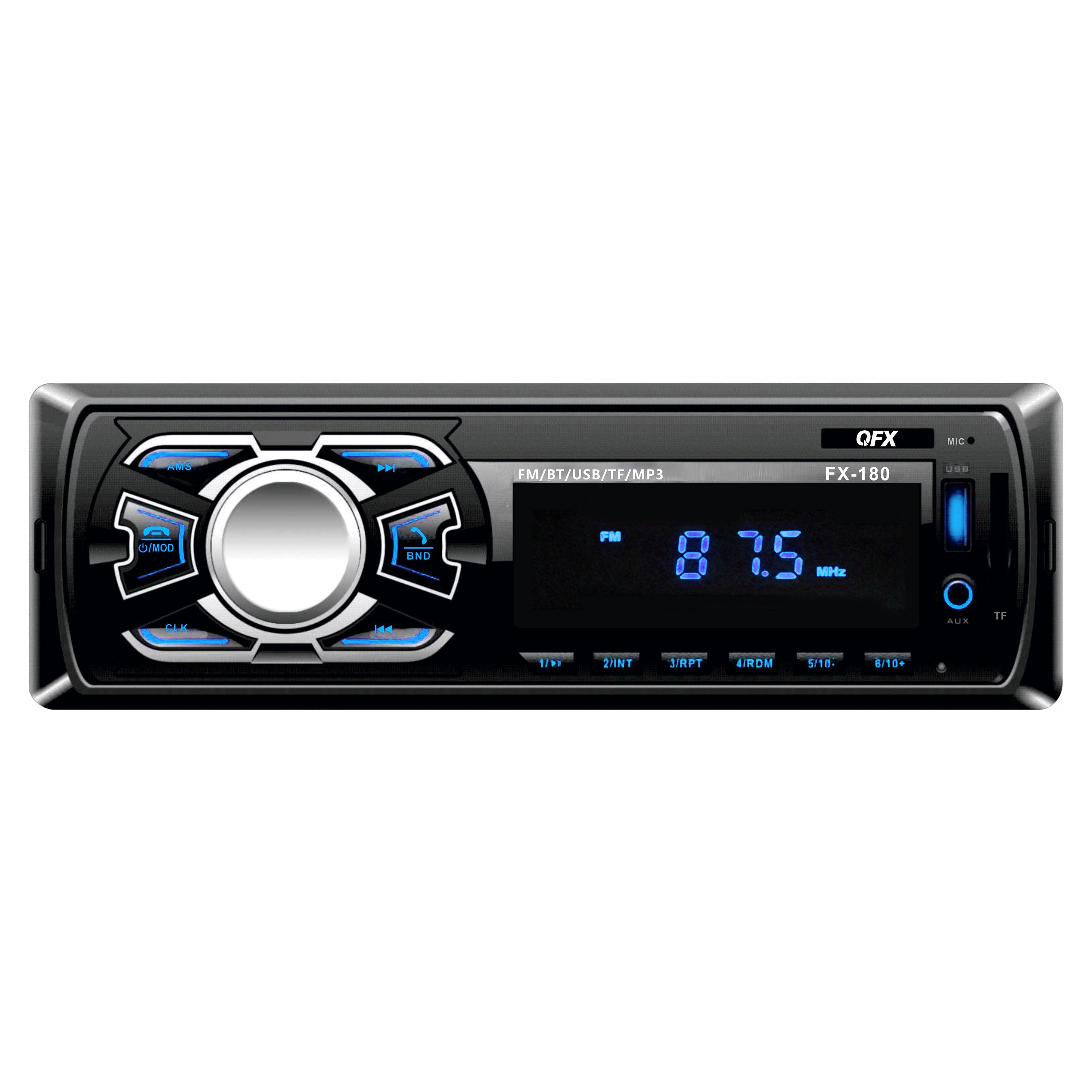 Radio de Carro  Single Din QFX-180
