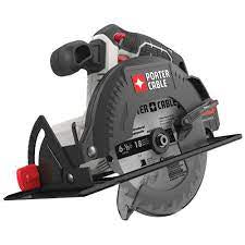 Sierra circular 20v 6 1/2” porter cable pcc660b