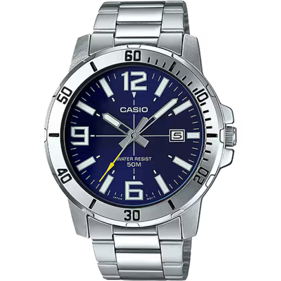 RELOJ CASIO CON ESFERA AZUL